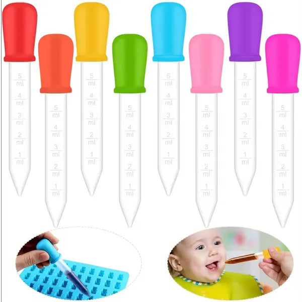 5 ml pipetta gumipumpával, miliméteres skálával