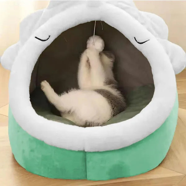 Zöld macskafüles kuckó fekhely l méretben