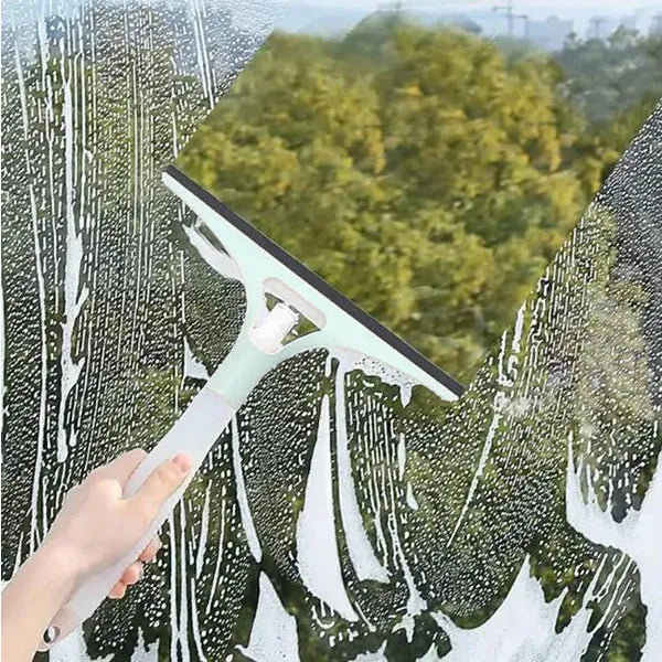 3 az 1-ben ablak- és üvegtisztító, víztartállyal és permetezővel, 31 cm