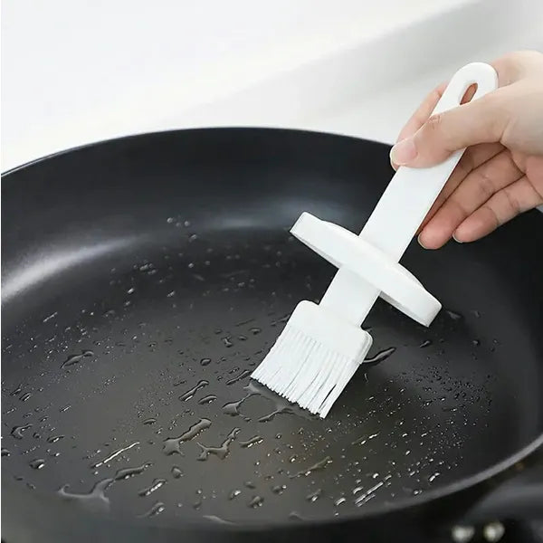 Szilikon konyhai kenőecset tartállyal