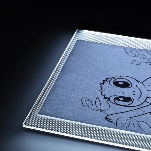 A3 LED rajztábla, ultravékony, 3 fényerőfokozat, USB-s