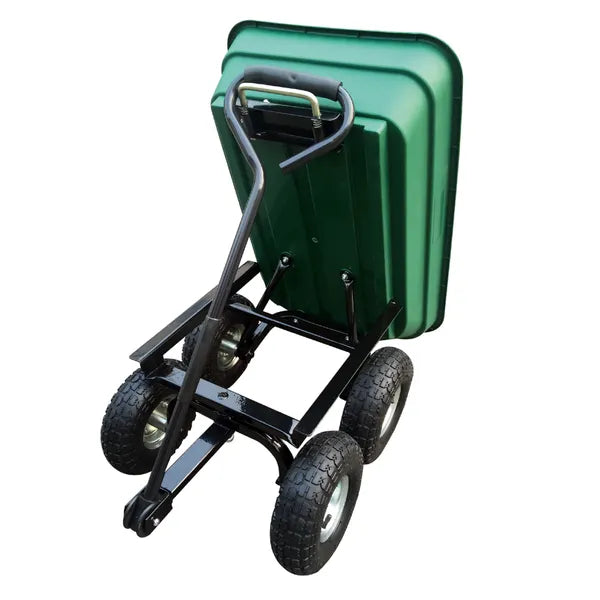 Kerti négykerekű billenő talicska 50 l, 200 kg teherbírással