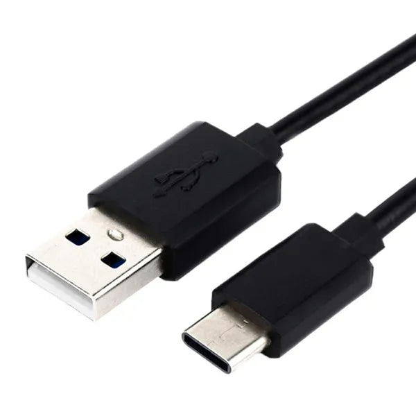 USB-C adatkábel 1 m, fekete, USB 2.0 – gyors szinkron és töltés