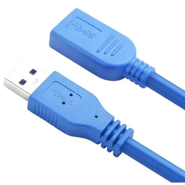 Usb 3.0 hosszabbító kábel, 1,5 m, kék