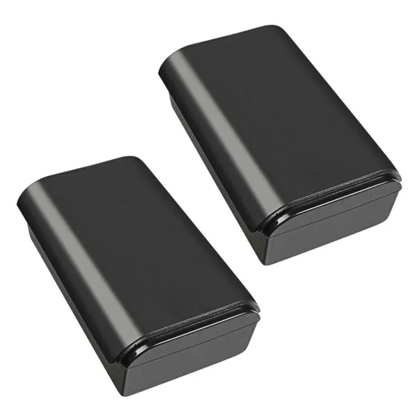 Xbox 360 kontroller dupla töltőállomás, 2 akkumulátorral, fekete