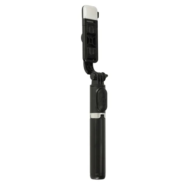 Bluetooth távirányítós LED selfie bot tripod, 105 cm, fekete