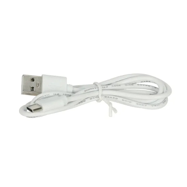 Vezeték nélküli csíptetős asztali olvasólámpa, 3 fény, USB, fehér