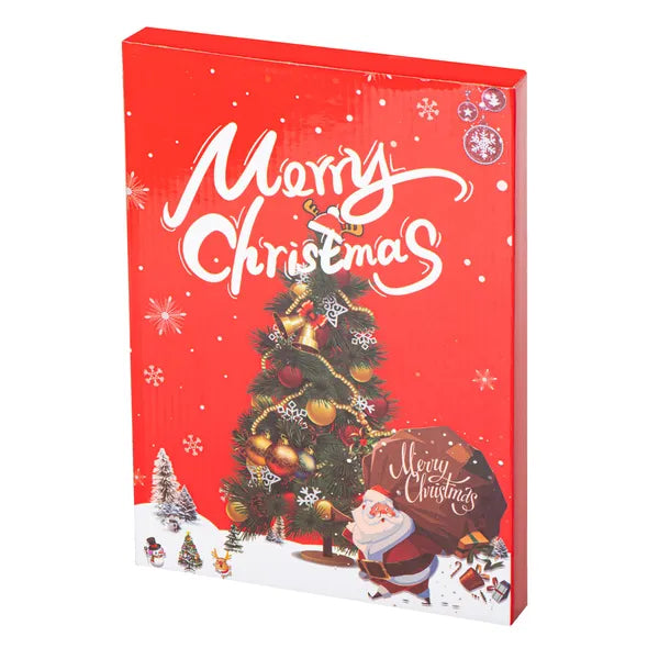 Tapadókorongos LED Mikulás ablakdekoráció, elemes, 20 cm, kétoldalas