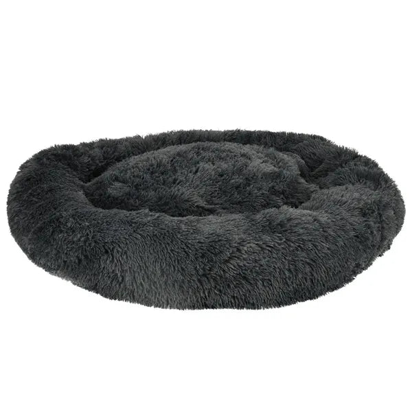 Kutya-macska plüss fekhely 100 cm, sötétszürke, csúszásgátló