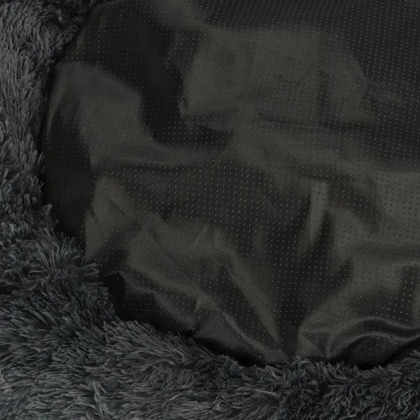 Kutya-macska plüss fekhely 100 cm, sötétszürke, csúszásgátló