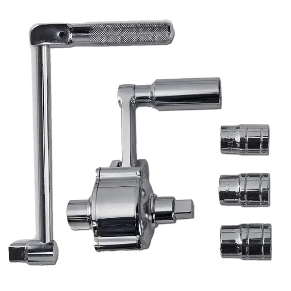 Erőszorzós nyomatékkulcs készlet 1/2″, 320 Nm, 17-21 mm dugókulcsok