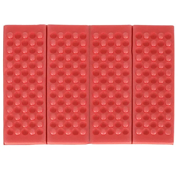 Összecsukható piros habszivacs túraülőke 29,5×39,5 cm