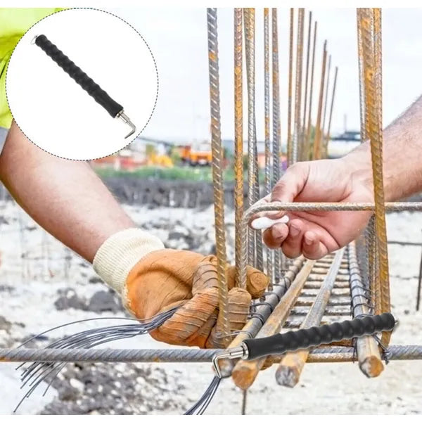 Automata kötözőkulcs betonvas drótkötéshez, 30 cm, rozsdamentes acél