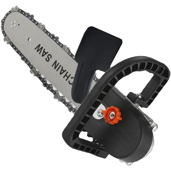Láncfűrész adapter sarokcsiszolóhoz, 39,5 cm, 3/8'' lánc, ABS/acél