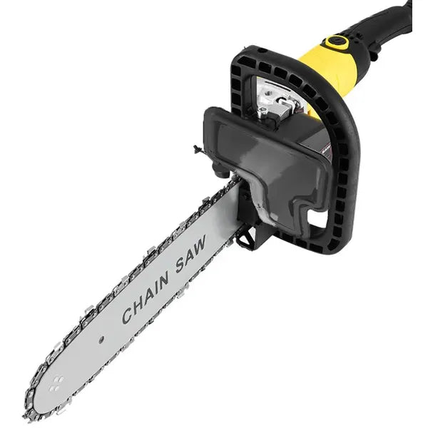 Láncfűrész adapter sarokcsiszolóhoz, 39,5 cm, 3/8'' lánc, ABS/acél