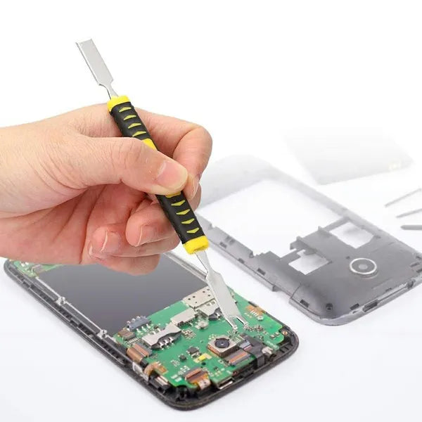 6 darabos precíziós 12 az 1-ben nyitó szerszámkészlet, 15 cm, PP/rozsdamentes