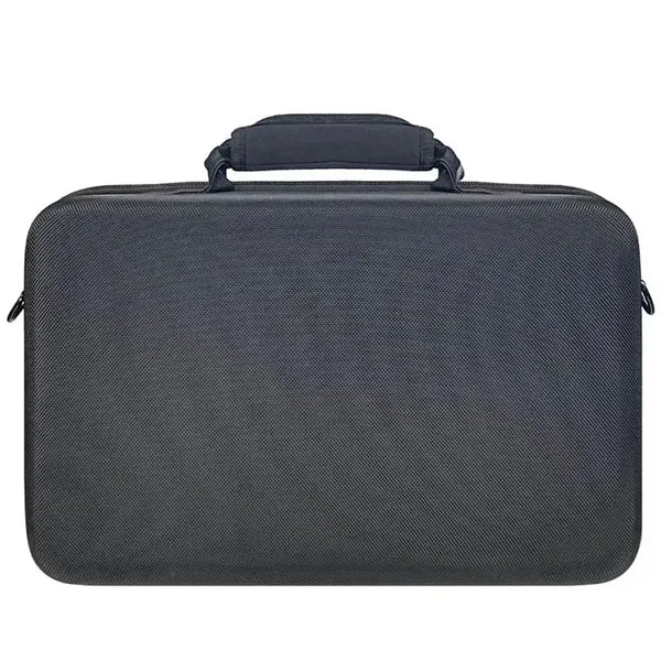 Fekete EVA hordtáska PlayStation 5 Slim konzolhoz és kiegészítőkhöz