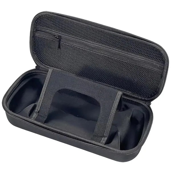 Fekete EVA keménytok PlayStation Portal konzolhoz, cipzáras