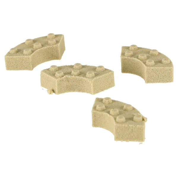 Gyermek kreatív homok készlet kastély építéshez 750 g, 3+