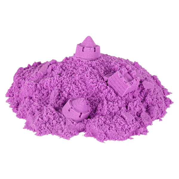 Kinetikus homok 1 kg, lila, visszazárható tasakban