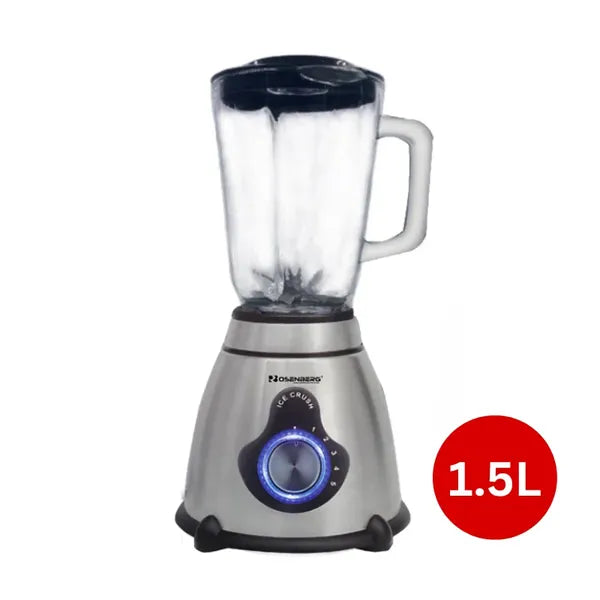 Rosenberg SW-1380 2-az-1-ben turmixgép és daráló, 800 W, 1,5 l üvegkancsó