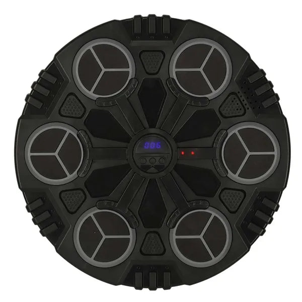 Fali bokszedző LED céltábla Bluetooth zenével, USB-töltéssel, 35,5 cm