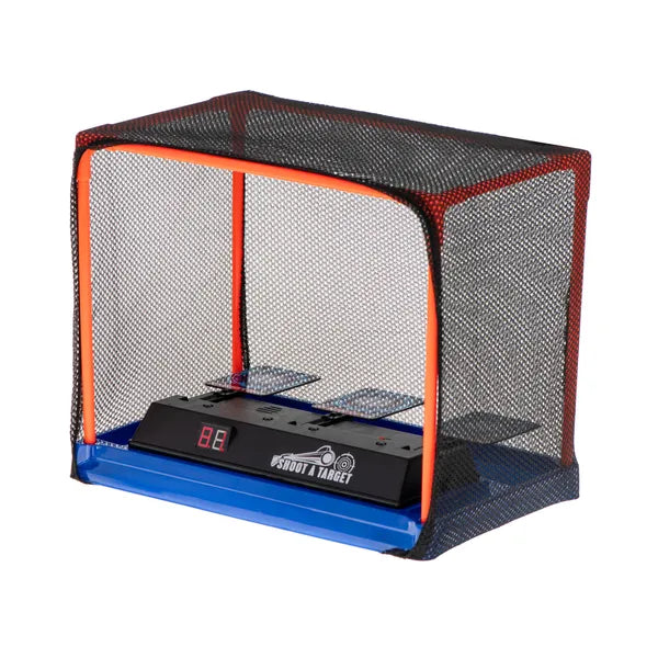 Elektronikus céltábla pontszámlálóval, hang- és fényhatások, 31×20×26 cm