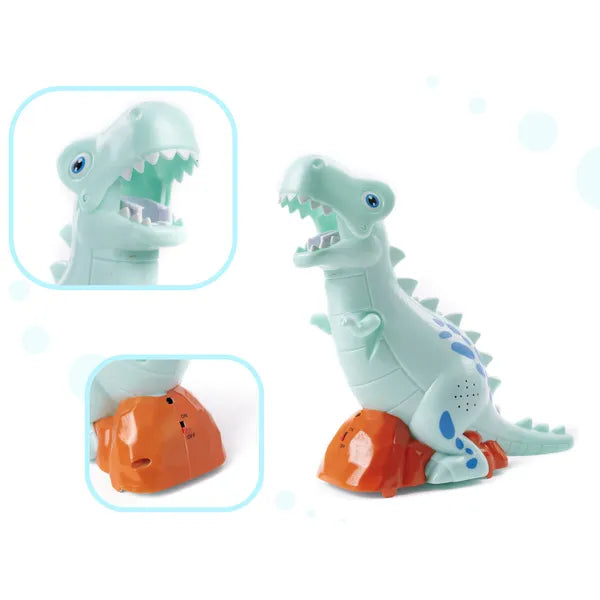 USB/elemes dínó versenypálya 3 mini autóval, hang és fény