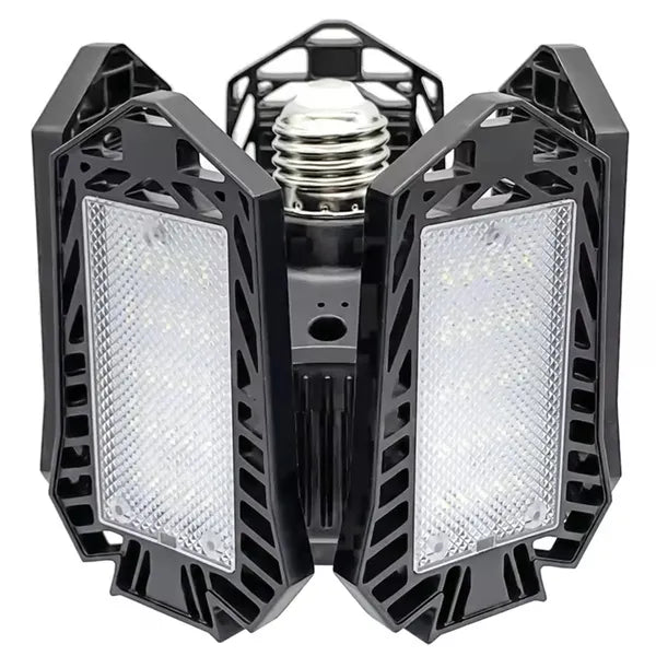 Összecsukható led mennyezeti lámpa e27, 125 led, 50w