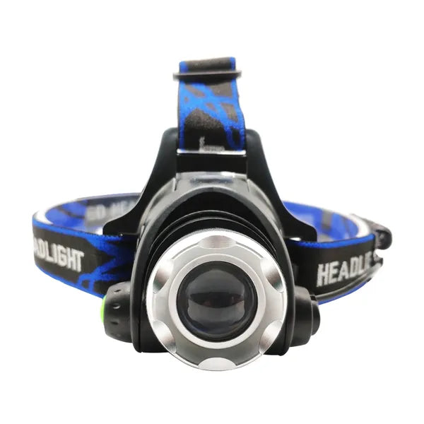Fejlámpa CREE XM-L T6Z, 1800 lm, ZOOM, IPX4, akkumulátor nélkül