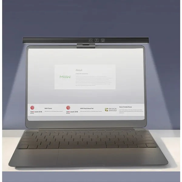 Monitorra rögzíthető USB LED lámpa, 5 W, 33 cm, 3 fényhőmérséklet