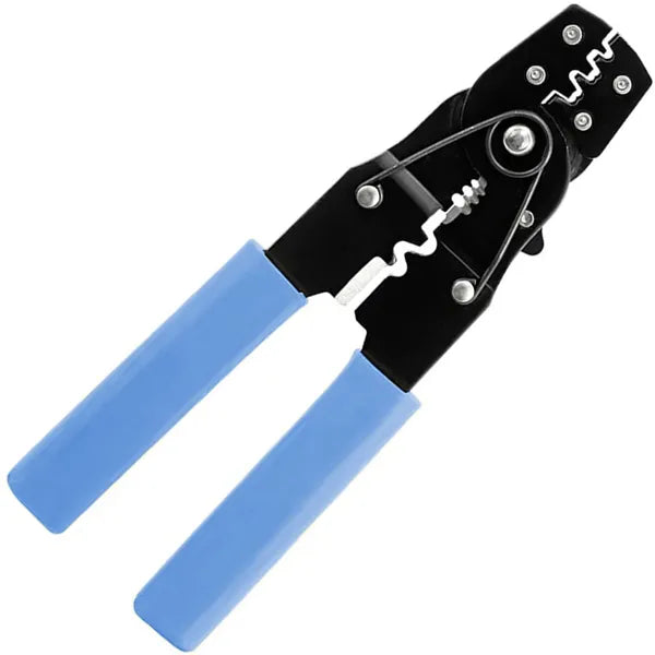 ZK4A krimpelő fogó, szigetelt/nem szigetelt csatlakozókhoz, 10–28 AWG, vágóval