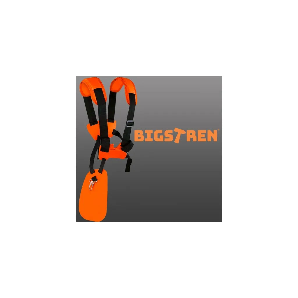 Hám/hordozó heveder fűkaszához, 50-85 cm, fekete-narancs