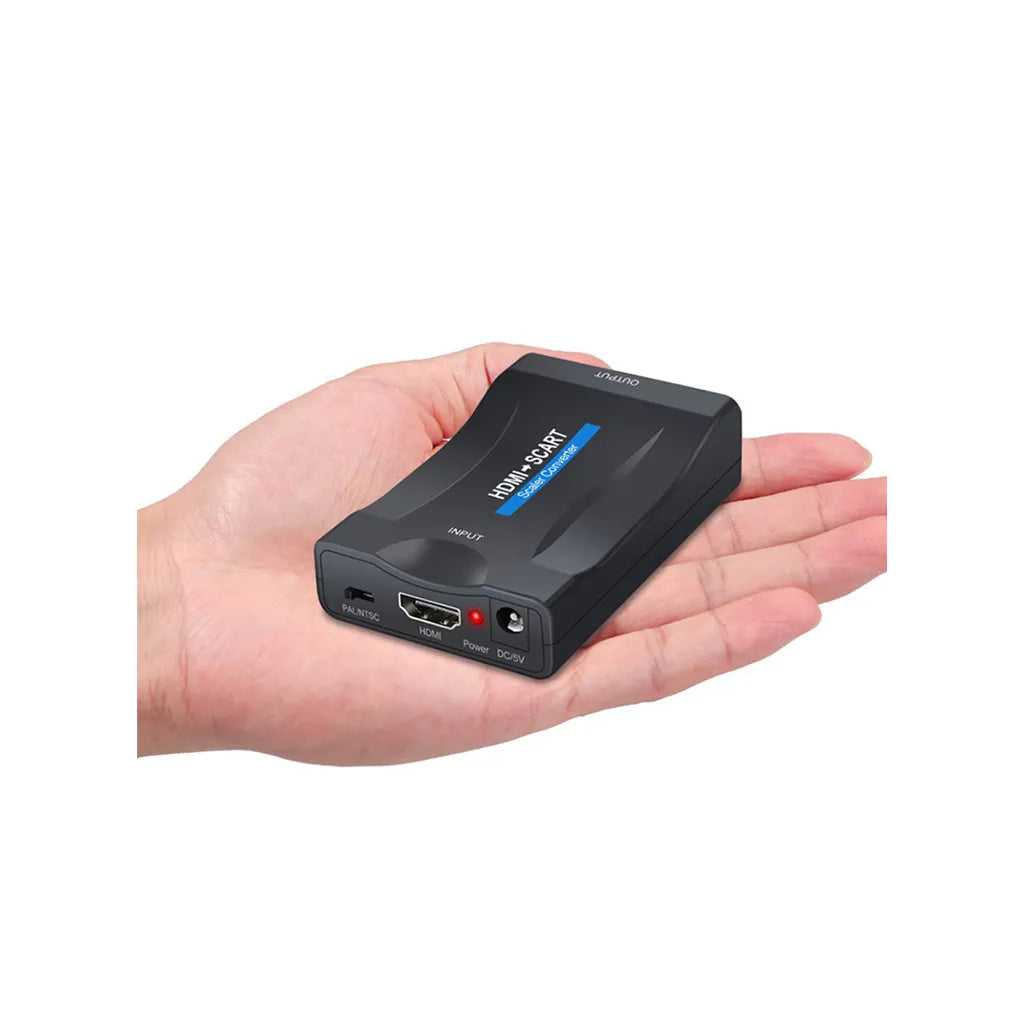 HDMI (in) - SCART (out) (Euro csatlakozó) AV Konverter Full HD Minőségben