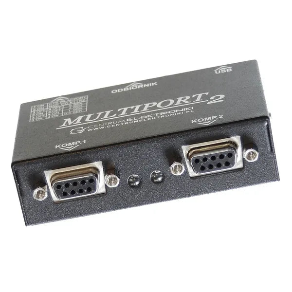 Multiport RS-232 elosztó pénztárnyomtatóhoz, 2 számítógéphez