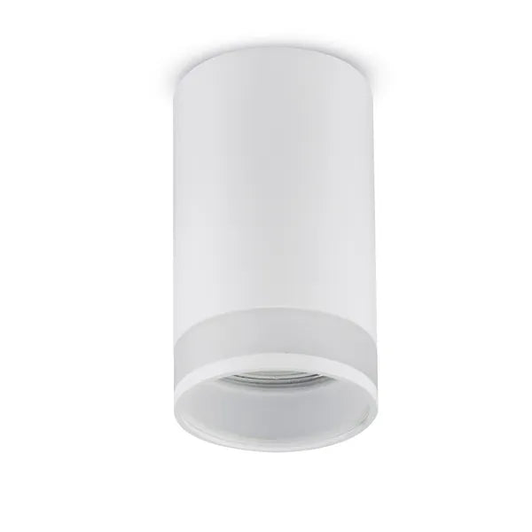 Maclean felületre szerelhető alumínium spotlámpa GU10, fehér, 55x105 mm