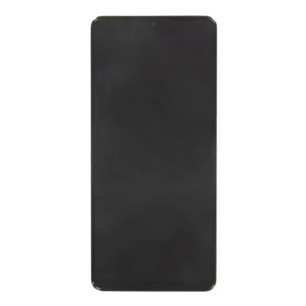 Samsung Galaxy A42 5G (SM-A426B) LCD+érintő előlap, fekete, Service Pack