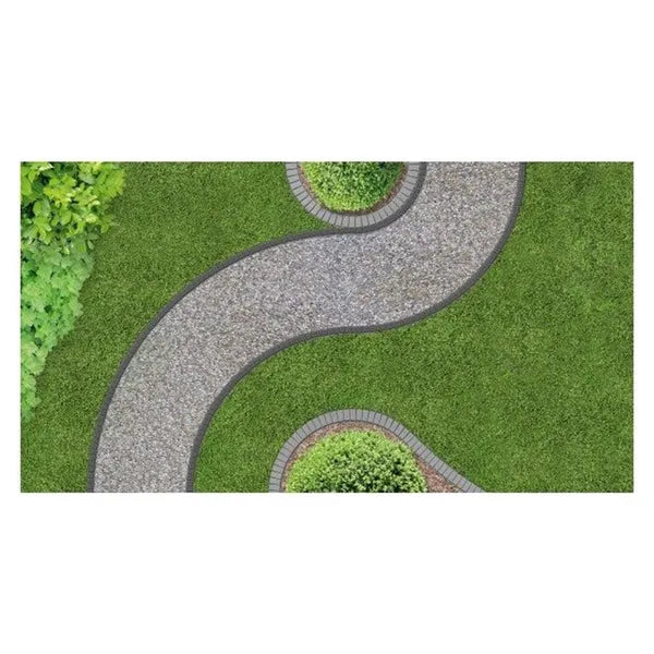 Unibord kerti szegély szett 4 m, 4,5 cm magas, 16 rögzítő tüske