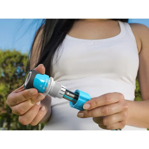 Cellfast Ergo gyorscsatlakozó átmenő 1/2″-5/8″ kerti tömlőhöz