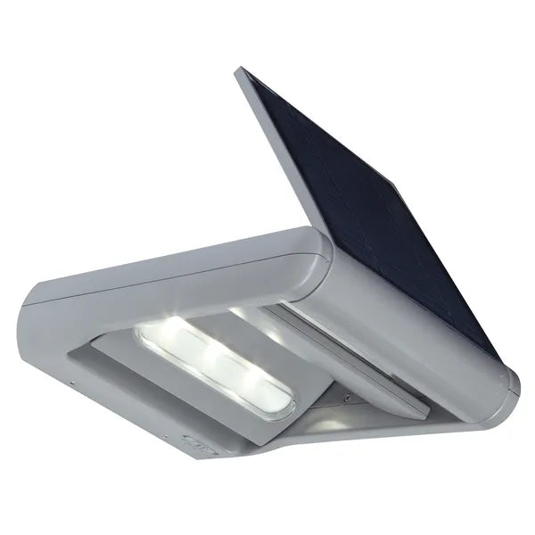 GreenBlue GB131 napelemes LED fali lámpa, 12 W, 2 állítható fej, IP44