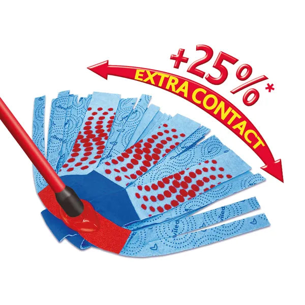 Vileda SuperMocio 3Action Velour mopfej utántöltő, 3-zónás, 60 °C-ig mosható