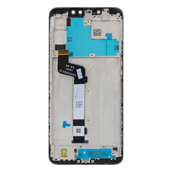 LCD kijelző + érintőpanel + előlap Xiaomi Redmi Note 6 Pro – fekete