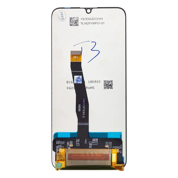 Huawei P Smart 2019 fekete IPS LCD érintőképernyő modul
