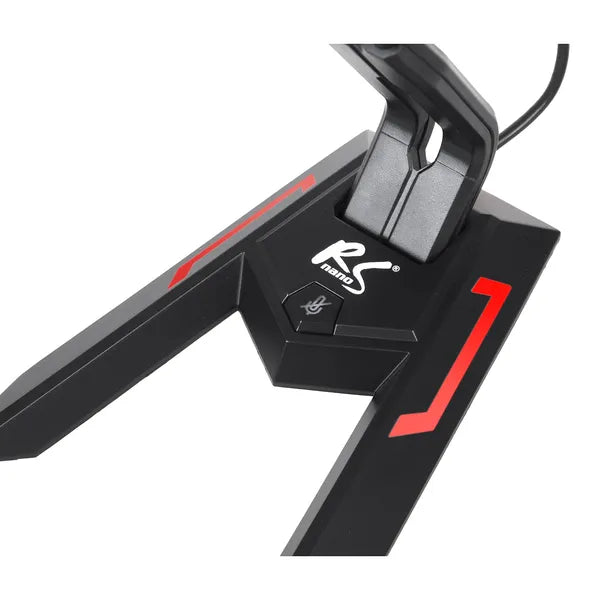 USB gaming mikrofon LED fényekkel, 1,5 m kábel, 21 dB érzékenység