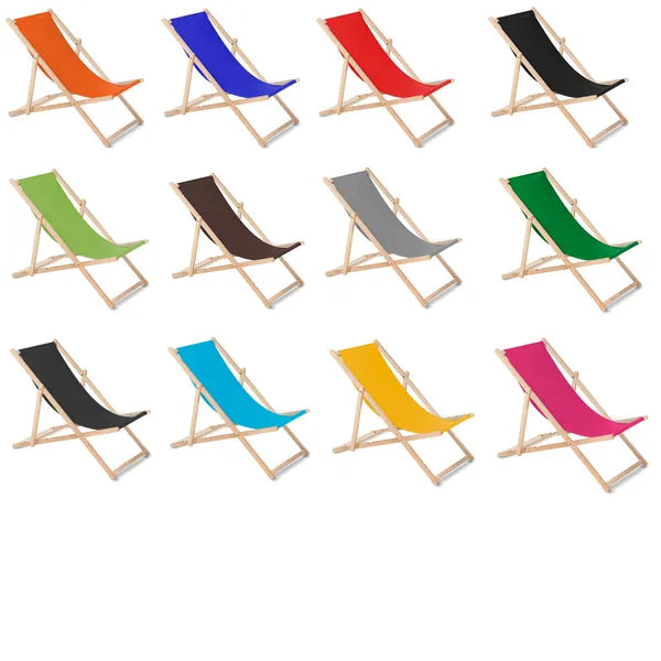 Bükk napozóágy 3fokozatú narancs 57x105cm