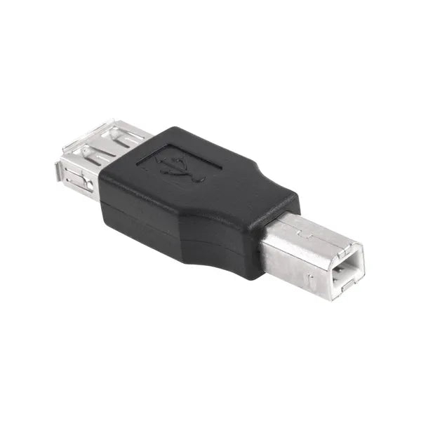 USB B apa–USB A anya adapter, nyomtató csatlakozó átalakító