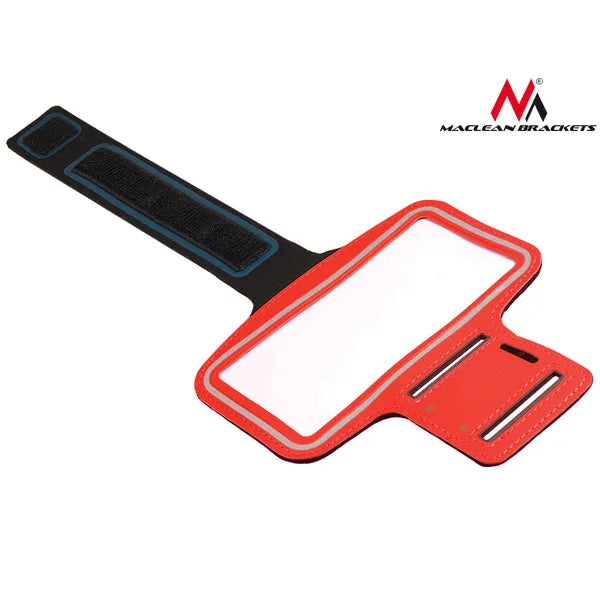 Piros sport karpántos telefontok 4,8"-ig, Maclean MC-405