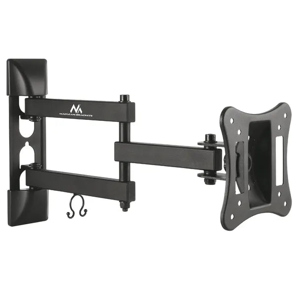 Univerzális fali TV/monitor tartó 13–27″, 15 kg, VESA 100×100, fekete