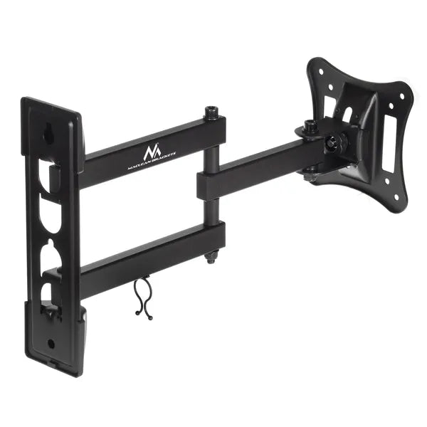 Univerzális fali TV/monitor tartó 13–27″, 15 kg, VESA 100×100, fekete