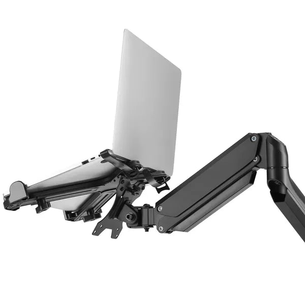 Állítható laptop tartó VESA 75x75/100x100-hoz, 11–17”, 4 kg, fekete